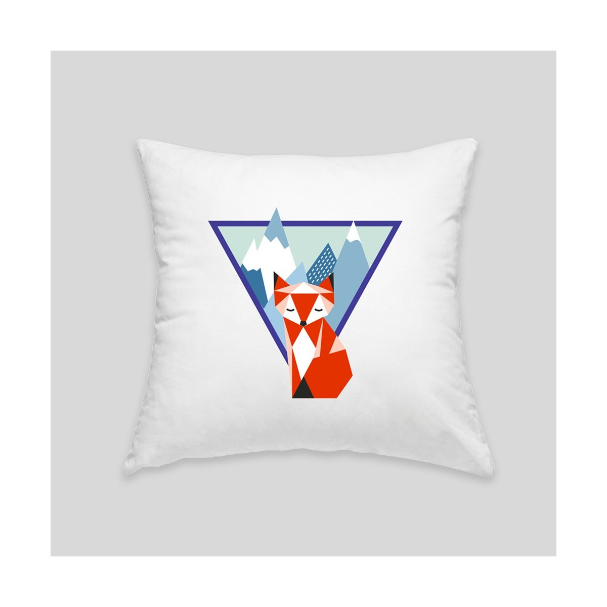 Mountain fox cushion